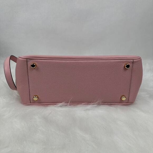 Coach Savannah Large Carryall Bag Crossbody In Leather/Powder Pink CAL56 NWT - Picture 10 of 10